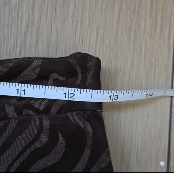 NWT SANDRO Come High Waisted Jacquard Pants size 34 - Picture 8 of 10